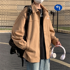 春秋季外套男潮流运动春秋夹克ins潮牌港风日系宽松上JKW03/P58图片