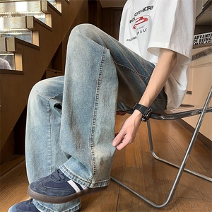 黄泥染牛仔裤男 M-4XL 直播品质 P65控88图片