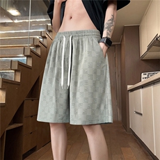5525-P25控39大码夏季大码美式休闲短裤五分裤，男装牛仔裤，星座209