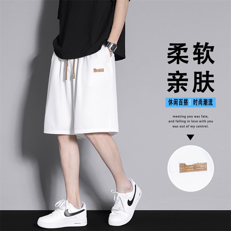 休闲宽松柔顺百搭宽松五分裤DK513特批-1739图片