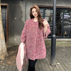 2C291彩色90羽绒服羊毛呢外套大衣YRF86-P295-K499，女装羽绒服，2C291
