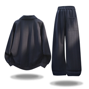 2025年秋季大码卫衣时尚套装男宽松休闲裤运动一套M-8XL图片