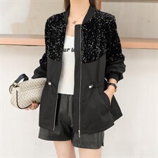 亮片外套，其它，宝姿余