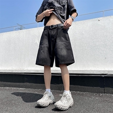 2024美式牛仔裤男款直筒短裤潮K974P35，男装牛仔裤，星座1116-2