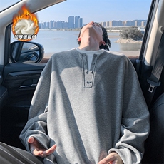 浅灰色加绒