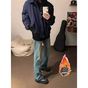【有货】DRS091-P75美式设计感飞行员夹克棉服男春秋新款短款外套图片