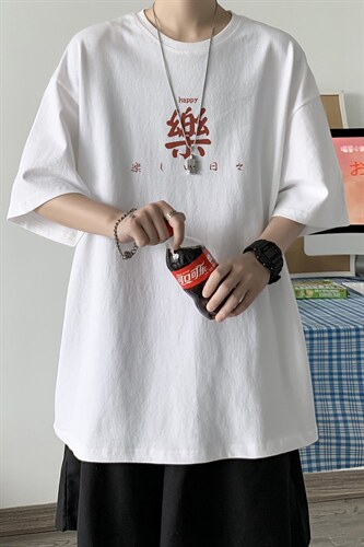 港风室内夏季短袖T恤A30-P25，男装T恤，星座414-3