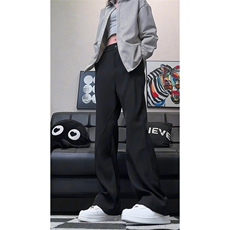 大货~春季褶皱垂感显瘦西装休闲长裤男K315-P45（主推差价大），男装休闲裤，星座1004-3