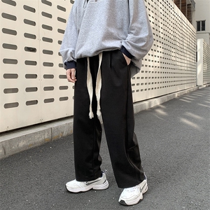 现货款 2025春装休闲裤男韩版宽松立体裁剪阔腿裤 KZ301P68控78图片