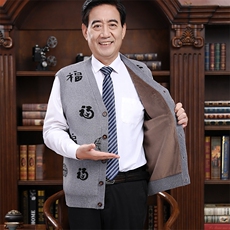 灰色男加绒