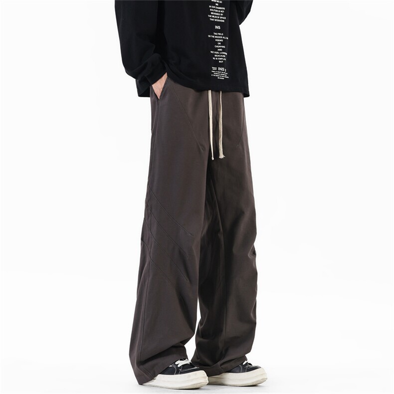 春季美式复古休闲裤男宽松休闲纯棉工装裤K1018P45，男装工装外套，电商C323