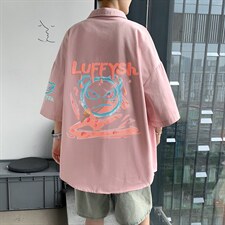 ！夏款港风冰丝衬衣男黑寸衫男白短袖衬衫男DXC286-P30，男装衬衫，电商B371