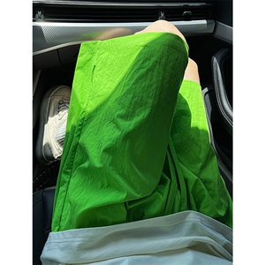 8XL-M多巴胺短裤男款夏季冰丝薄款休闲透气五分裤沙滩DK26004P25,蒴五行穿搭女微胖连衣裙图片