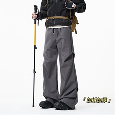 褶皱垂感冲锋裤B315-K24271-特p30控58加绒K24271JR-特p35控68，男装卫衣，电商B315