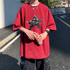 酒红色