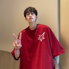 特P19控38230g重磅纯棉港风短袖t恤男DT3132，男装T恤，电商B370