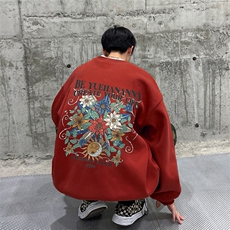 抖音供货、复合重磅360克现货圆领卫衣宽松D223A-YL2354-特P28，男装卫衣，电商019-1