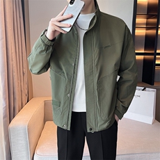 男生简约上衣夹克外套百搭款JK8402-P95，男装夹克，星座1012-1