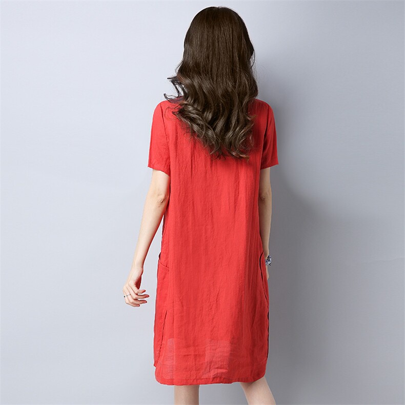 连衣裙修身显瘦百搭潮流简约时尚2021年春季圆领,女装连衣裙,小林双子