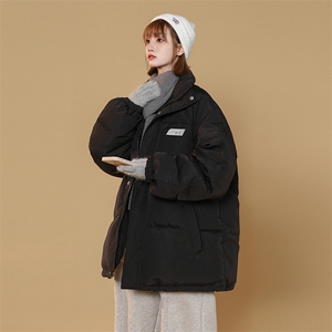 2025冬季新款加厚宽松情侣棉服中性棉袄XZ102A-4-5201-P85图片