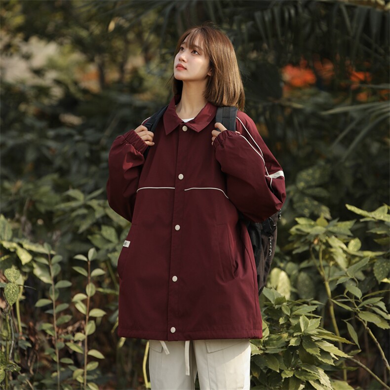 春季新款现货中性风夹克衬衫领男外套DSA157B-JK176-P75图片