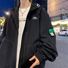 2026秋季新款连帽冲锋衣防水男女JK710-P65，男装夹克，电商A021