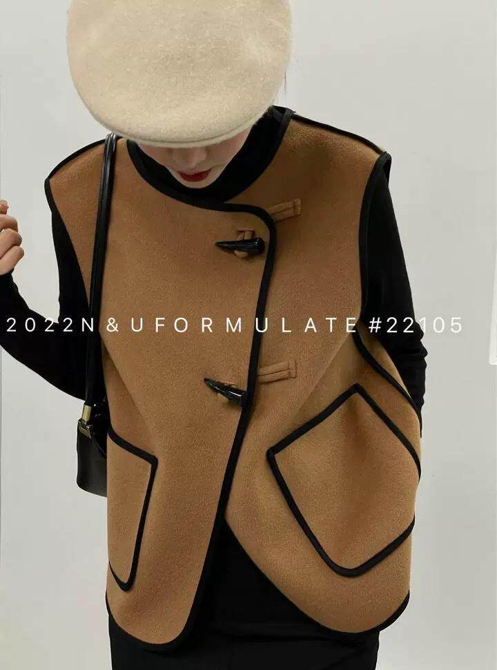 补单百搭马甲，女装马甲，欧妮卡蒂蔓