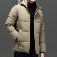 中年爸爸冬装外套面包服中老年棉衣加绒加厚男士羽绒中年保暖棉服，男装棉衣，电商B212（原钱塘6029）