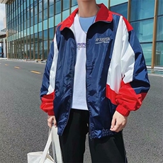 秋冬新款工装外套宽松技能风帅气休闲夹克男装上衣外套W1381-P32，男装夹克，星座512-2