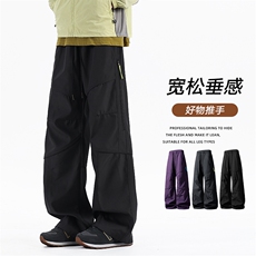 休闲裤男士秋季时尚2025新款运动裤工装男款长裤Z6910-P45，男装工装外套，星座610（原A335）