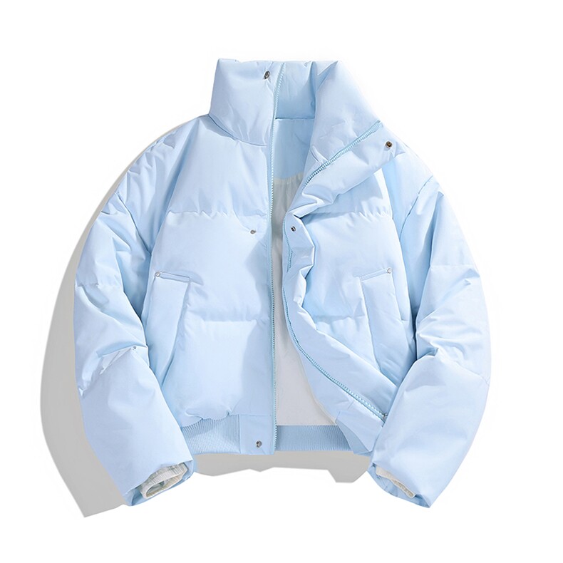 支持二开冬装加棉加厚立领棉服男女棉衣外套光板面包服M816-P70,男装棉衣,电商A441