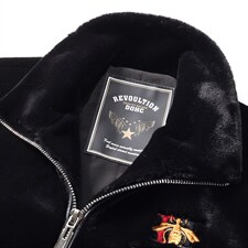 新款中青年男式翻领外套金貂绒保暖休闲夹克外套SNNJDR11807-P350,男装夹克,电商B212（原钱塘6029）