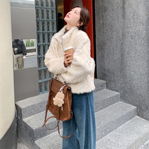 210-7703-P185-K258仿水貂高端皮毛一体2025年冬季女图片