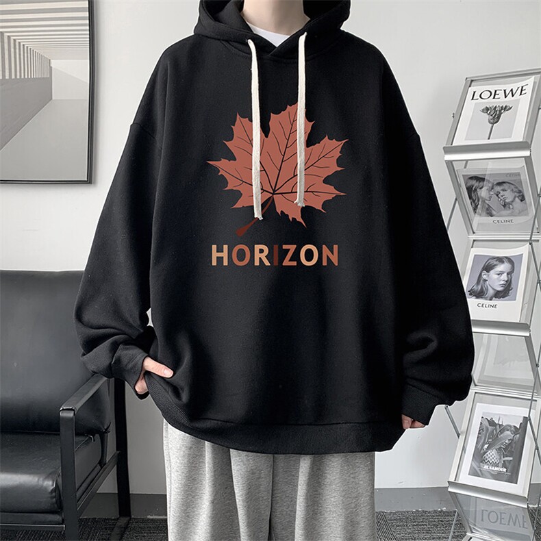 连帽卫衣男大码胖子帽衫大号运动服WY2423-P35图片