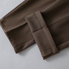 男士直筒毛呢西裤秋冬季九分裤男生休闲裤子轻商务高级感D933-P50，男装西裤，星座509