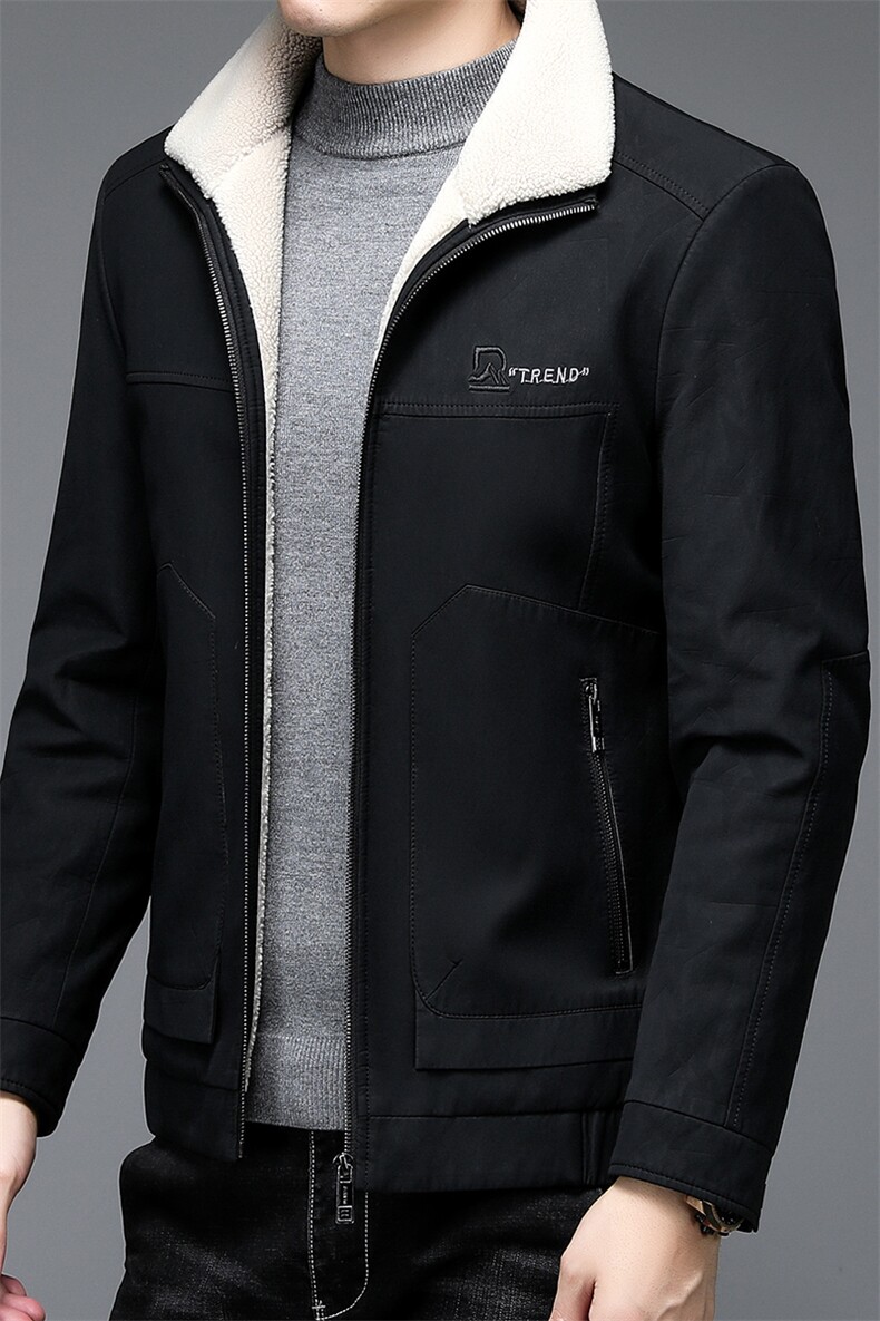 2023冬季厚款中年白鹅绒填充羽绒服皮外套男装ALXBPU2810-P340,男装羽绒服,电商B212（原钱塘6029）