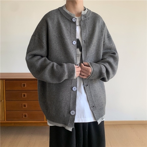 现货假两件毛衣开衫针织衫外套情侣装W8608-P65图片