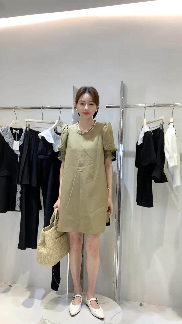 Tr仿连衣裙，女装连衣裙，欧妮卡蒂蔓