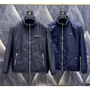 (网图)立领轻奢棉服双面穿棉服胸标休闲薄棉棉袄313B-JK5601-P110图片