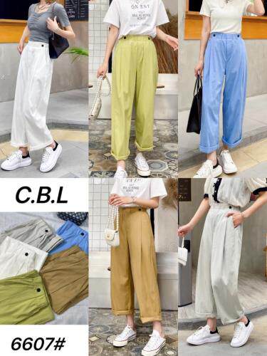 全棉弹力直筒裤颜色都超美丽MLXL，女装，潮不落