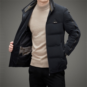 CAH2803钱塘2020-2中年男士冬加厚款商务休闲简约羽绒服P210图片