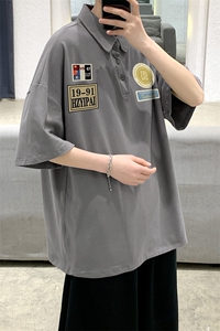 大皂敏 电商A088-DP1009-TP35 955氨纶 夏款宽松短袖T恤 控59图片