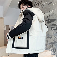 男士休闲连帽加厚保暖棉衣外套棉服棉袄冬季防寒开衫男装M997P90，男装夹克，电商B226-2（原B217-2）