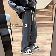 XZ616秋季新款灯芯绒C字母休闲长裤TY410P55控68，男装休闲裤，星座512A（原616）
