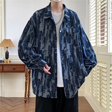 秋冬夹克牛仔外套大码港风日系小众痞帅夹克1016-1JK65P98K128，男装夹克，星座1016-1（原电商B408-1）
