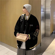 潮流夹克潮男春季棒球领夹克JK6519P60，男装夹克，星座1116-2