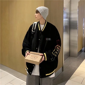 潮流夹克潮男春季棒球领夹克JK6519P60图片