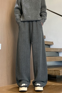 2026 春季新款 内景人字纹弯刀长裤M-5XL HK25951-特P35图片