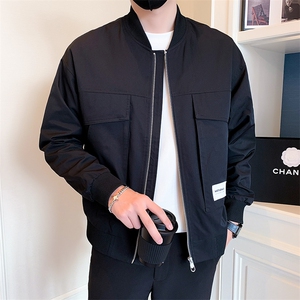 2025新款春季棒球服外套男潮牌帅气工装夹克上衣A313-JK9901-P98图片