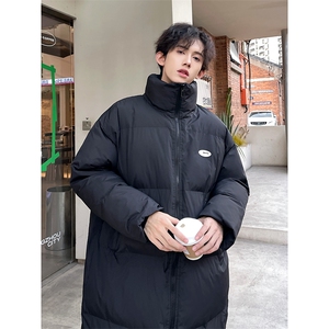 棉衣男冬季加厚潮流中长款棉服男棉袄情侣外套 A071-Y298-P135图片